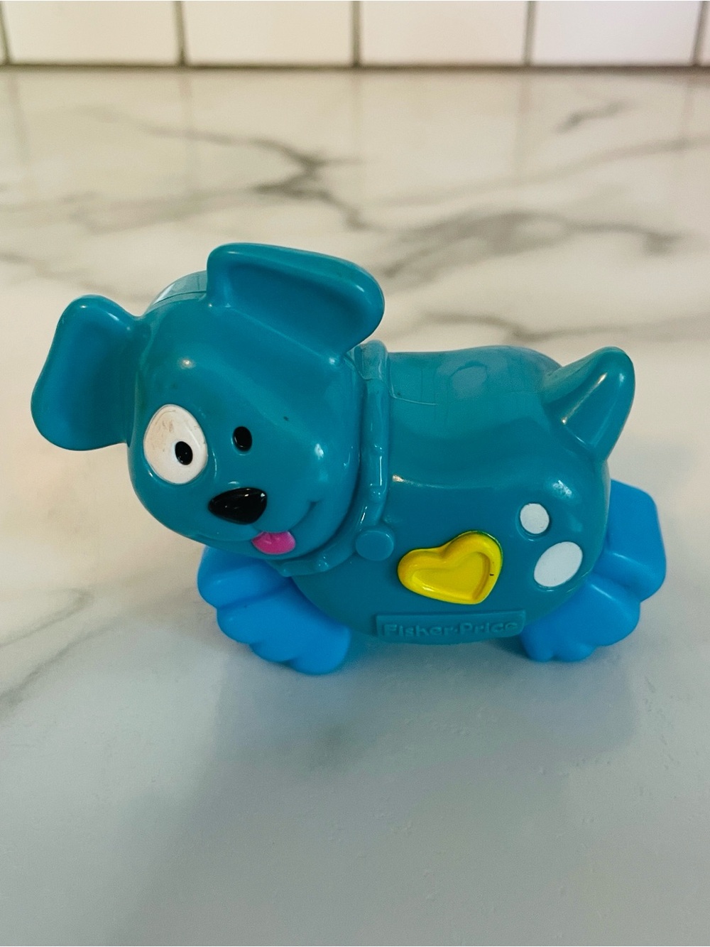 2002 Fisher Price McDonald’s Happy Meal Toy - Blue Puppy